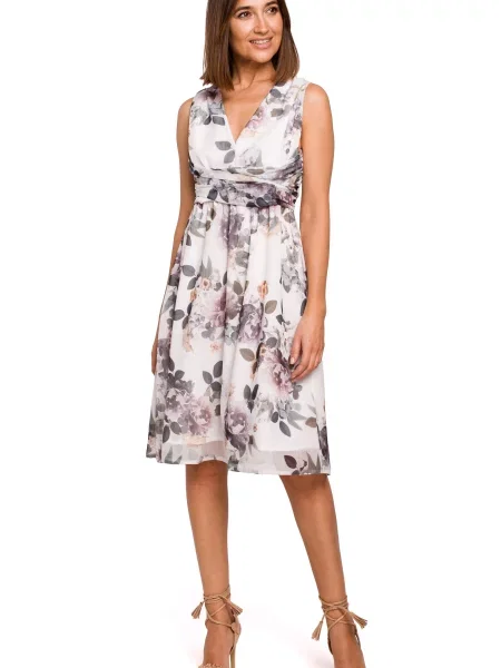 Sukienka mini Stylove szara