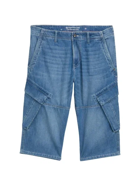 TOM TAILOR Pantaloni eleganți MORRIS denim albastru