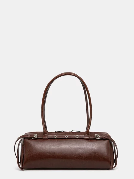 Usnjena torbica Answear.LAB rjava