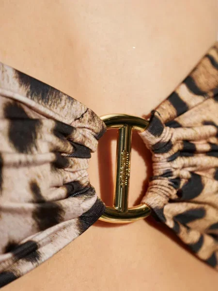 Top Moschino z nadrukiem w panterkę