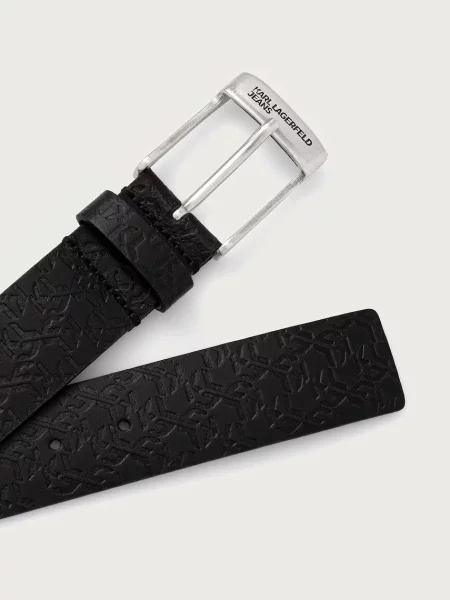 Karl Lagerfeld Jeans ремінь шкіряний