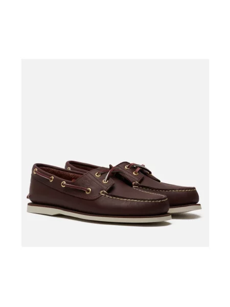 Półbuty Timberland klasyczne skórzane brązowe