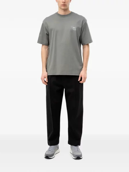 Tricou Boss cu imagine gri