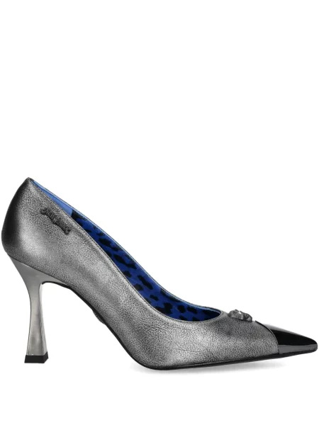 Полуотворени обувки New Rock сребристо