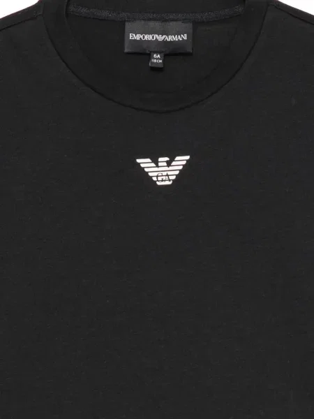Koszulka dziecięca Emporio Armani niebieska