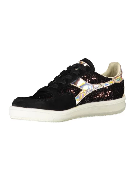 Trampki Diadora skórzane eleganckie czarne