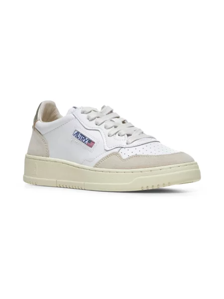 Sneakersy Autry skórzane białe