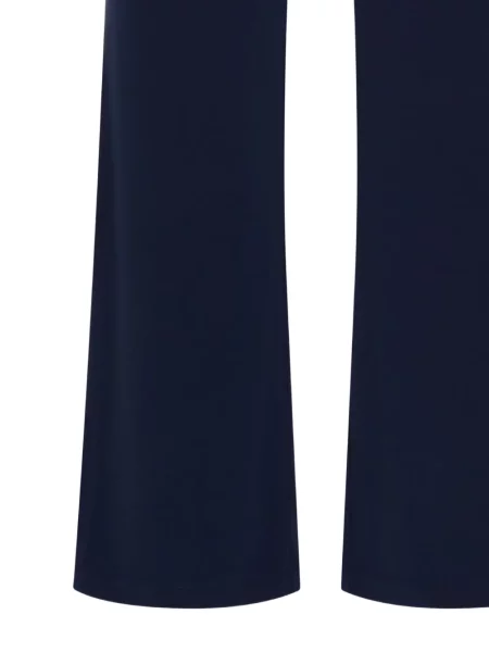 Pantaloni Maliparmi din jerseu evazate albastru