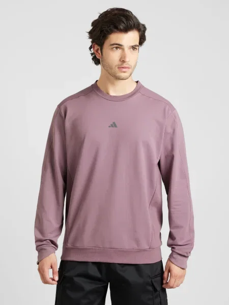 Tréningová mikina adidas Performance fialová