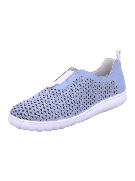 Sneakersy Rieker niebieskie