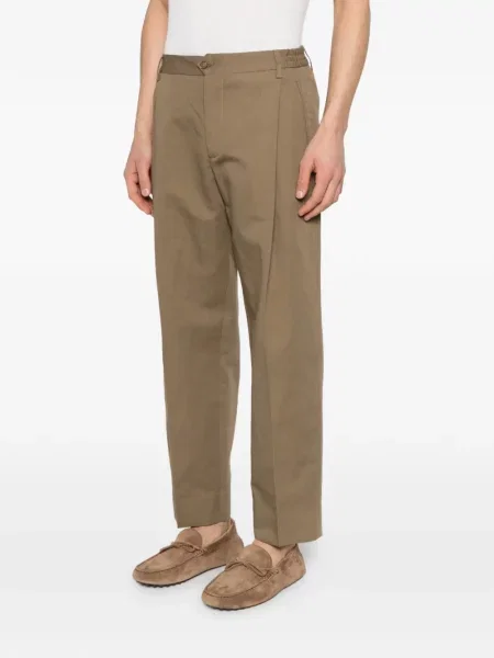 Pantaloni Briglia 1949 plisate verde