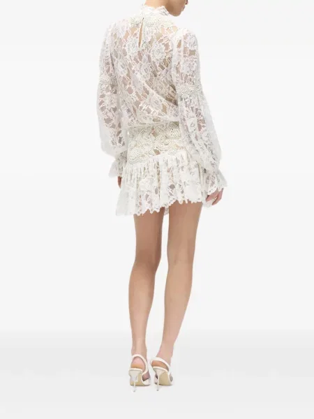 Lung rochie mini Giuseppe Di Morabito alb