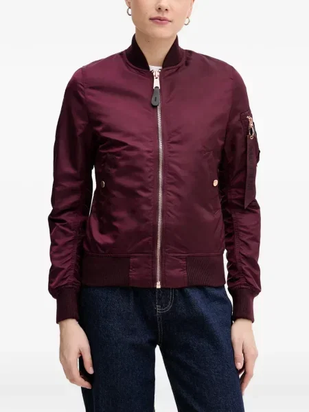 Geacă bomber Alpha Industries violet