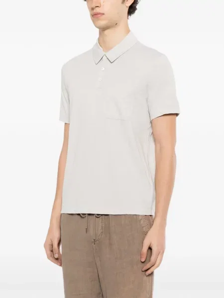 Tricou polo James Perse gri