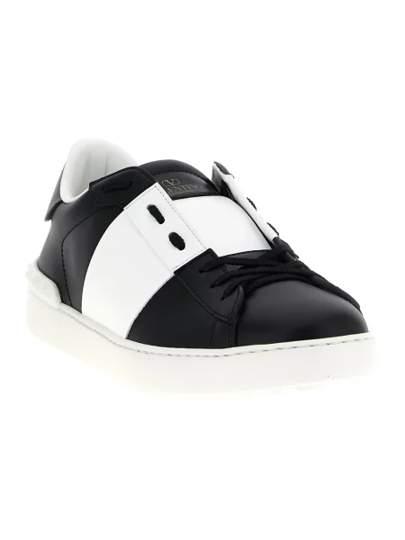 Sneakersy Valentino Garavani skórzane czarne