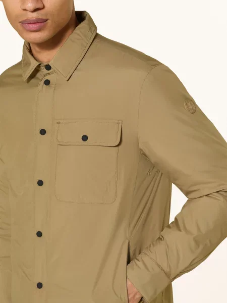 Save The Duck Kurtka Overjacket Stellan beige beżowa