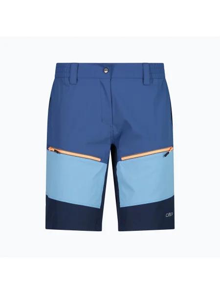 Дамски къси панталони за трекинг CMP Bermuda blue синьо