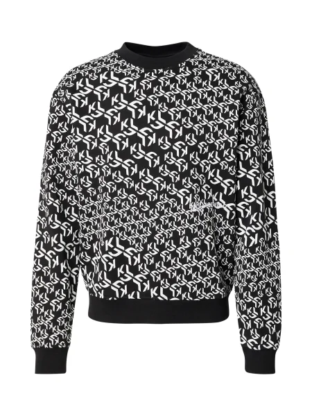 Hanorac Karl Lagerfeld Jeans negru