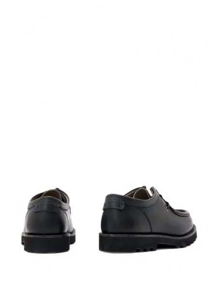 Ghete desert Allsaints din piele negru