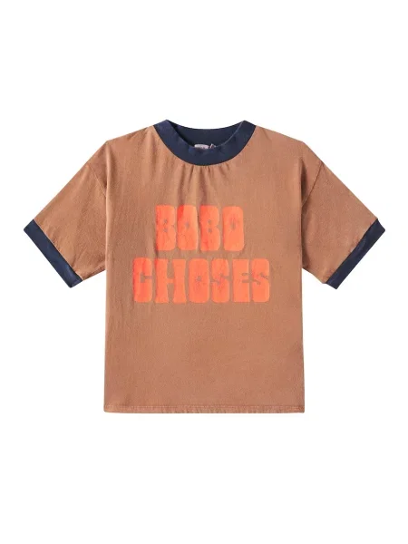 Μπλούζα Bobo Choses καφέ