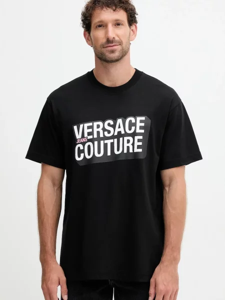 Versace Jeans Couture póló fekete
