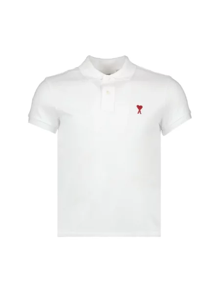 Polo Ami Paris w serca białe