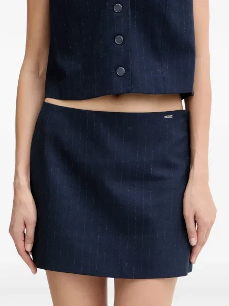 Fusta mini Guess albastru