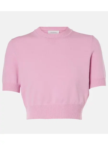 Cropp pulover Sportmax tricotate violet