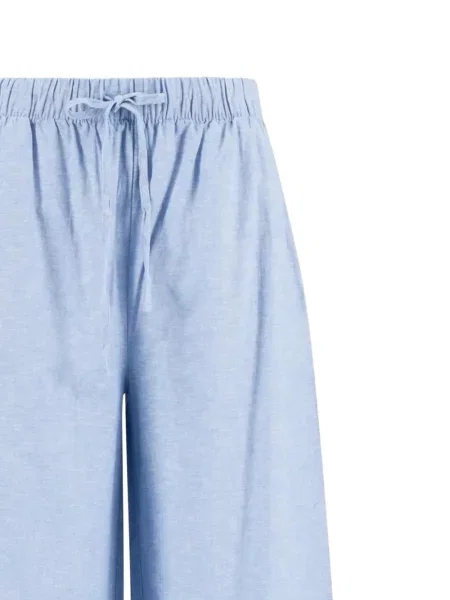 Húzózsinór nadrág Barbour kék
