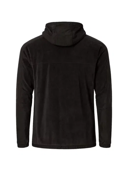 Hanorac cu glugă Reebok din fleece negru