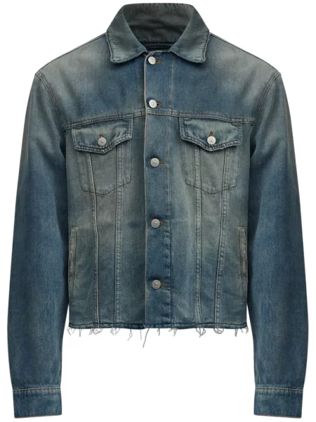 Geacă de blugi Mm6 Maison Margiela albastru