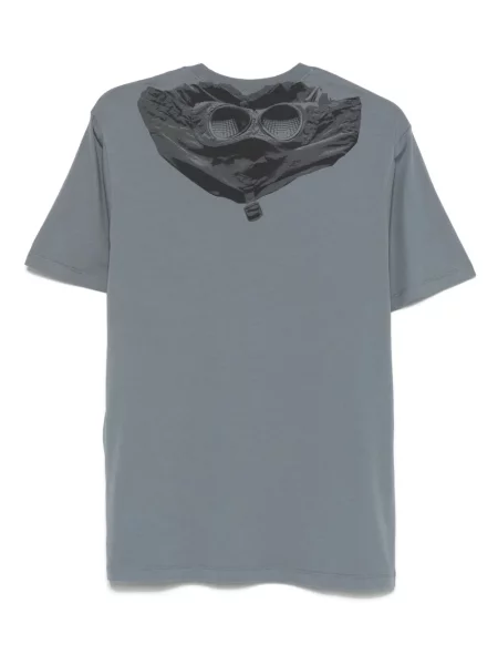 Tricou C.p. Company cu imagine albastru