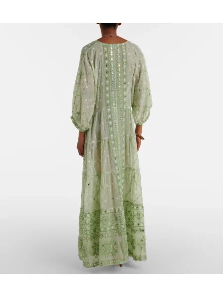 Rochie maxi Juliet Dunn verde