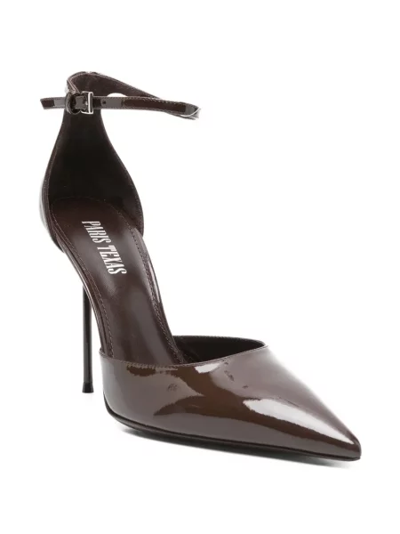 Pantofi cu toc Paris Texas maro