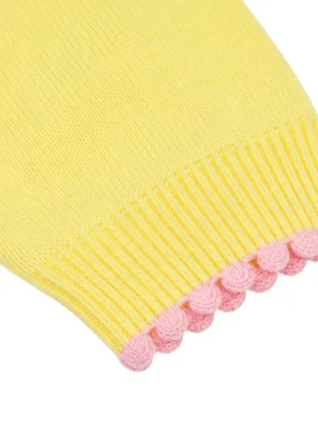 Sweter dziecięcy Miss Grant żółty
