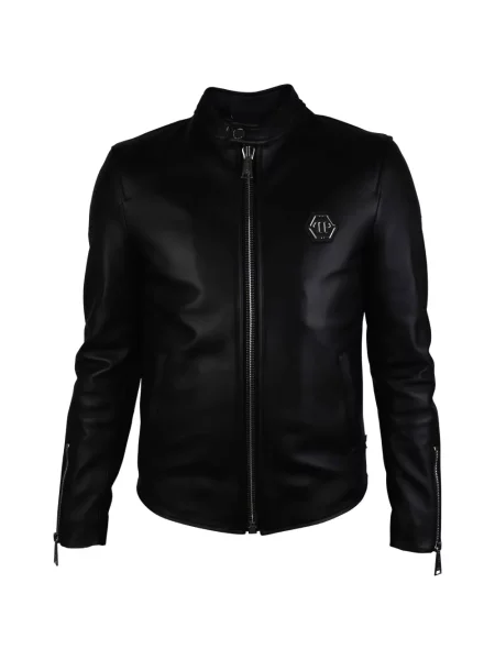 Geacă Philipp Plein cu autograf negru