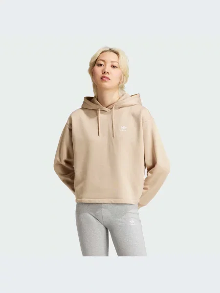 Худі adidas Adicolor бежевий