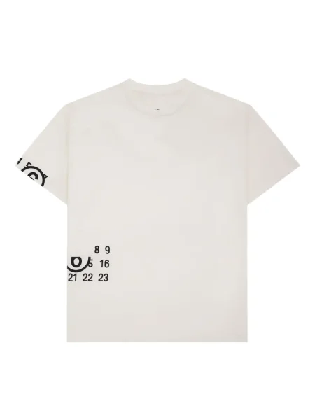 Tricou Mm6 Maison Margiela alb