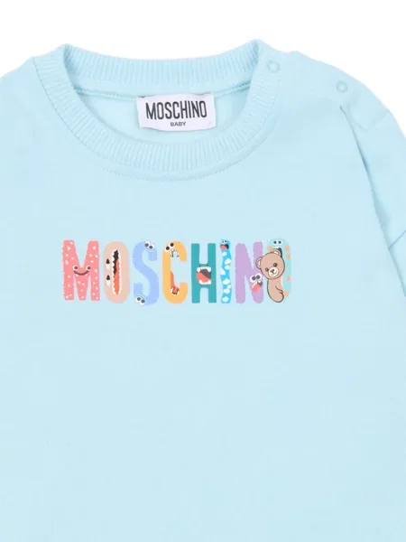 Komplet dresowy dziecięcy Moschino niebieski