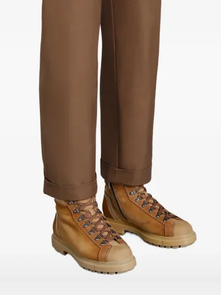 Nubuck ορειβατικά μποτάκια Santoni καφέ