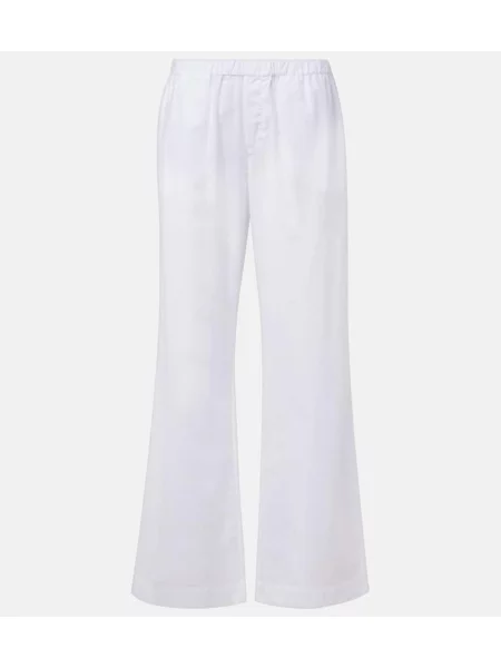 Pantaloni Asceno alb