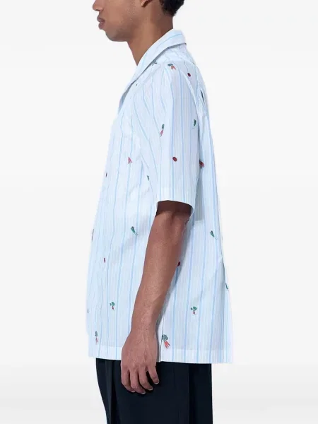 Tricou polo Jacquemus albastru