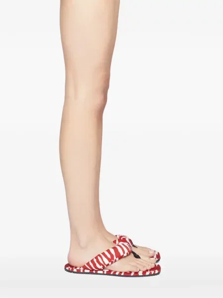 Chiloți tanga The Attico roșu