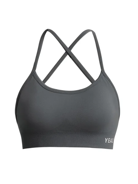 YEAZ Sport top Vice gri metalic alb