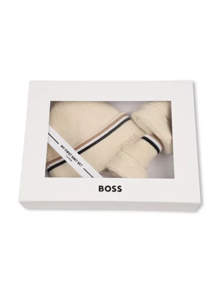 BOSS шапка дитяча з бавовною