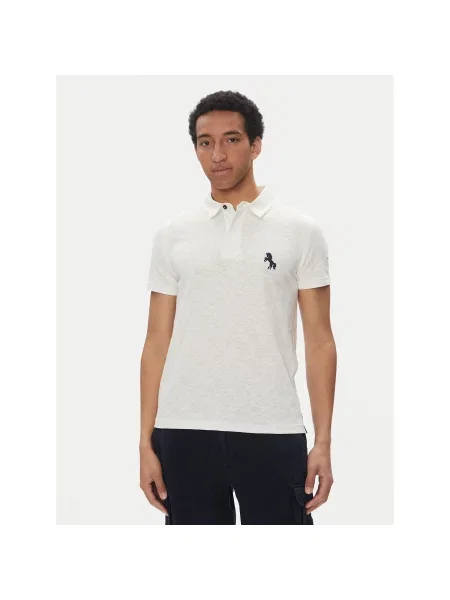 Aeronautica Militare Поло Regular Fit білий
