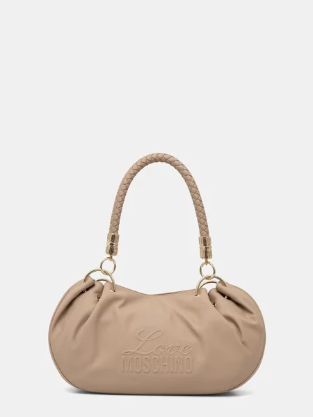 Love Moschino torebka beżowa