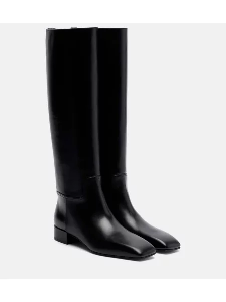 Cizme Christen din piele clasici negru