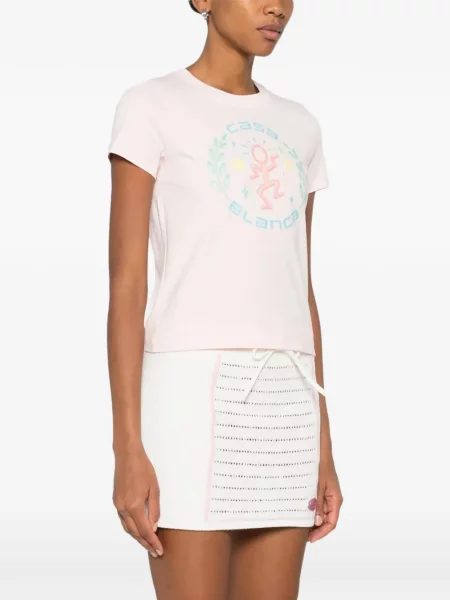 Scurt tricou Casablanca roz