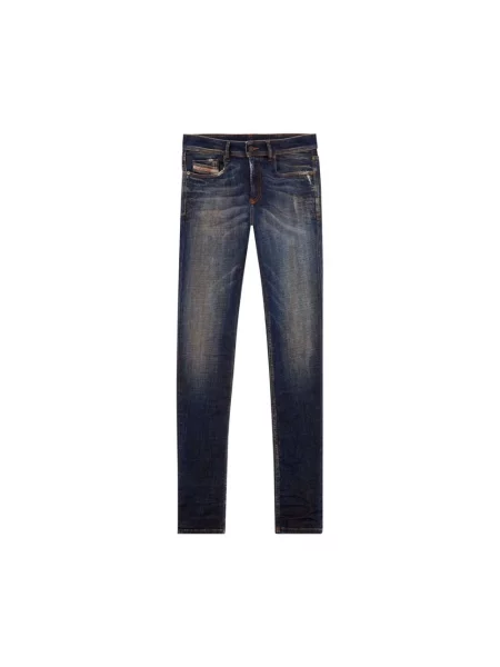 Jeansy Diesel 1979 SLEENKER z 5 kieszeniami niebieskie